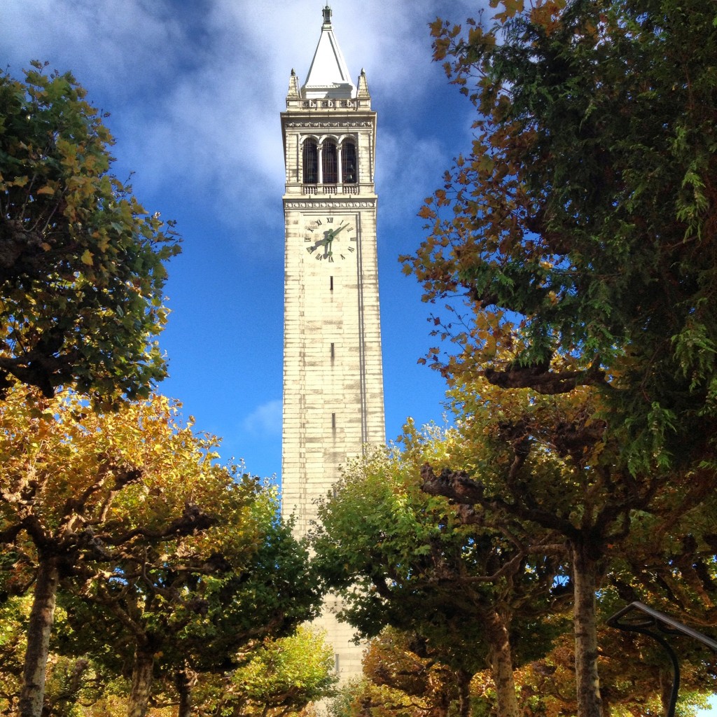 The famous UC Berkeley Campanile.